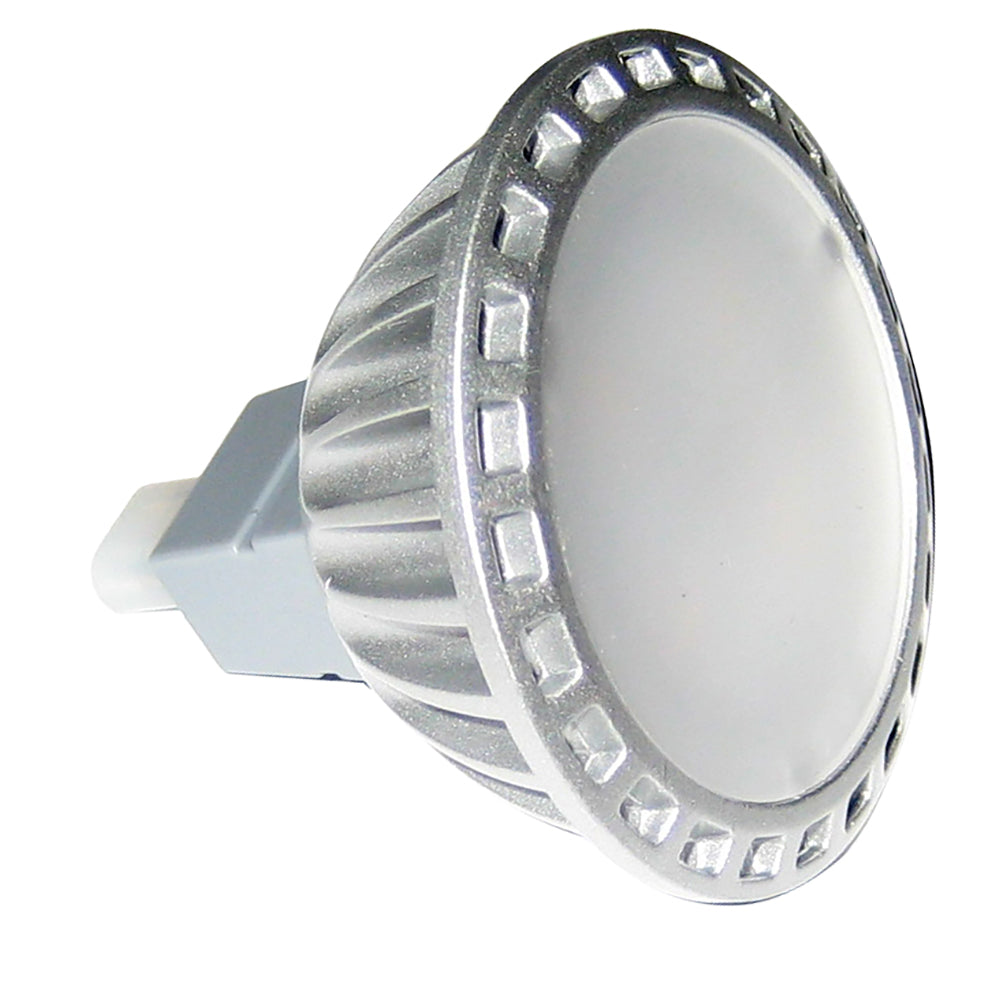 Lunasea - LED Light Replacement Bulb - MR16, 12V, 3W, 290 Lumens, Warm White