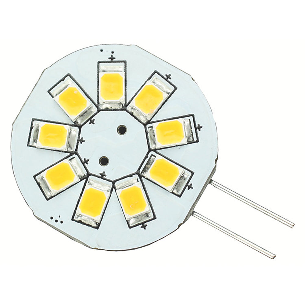 Lunasea - Light Replacement Bulb - G4, 8 LED, 10-30VDC, 1.2W, 123 Lumens, Warm White