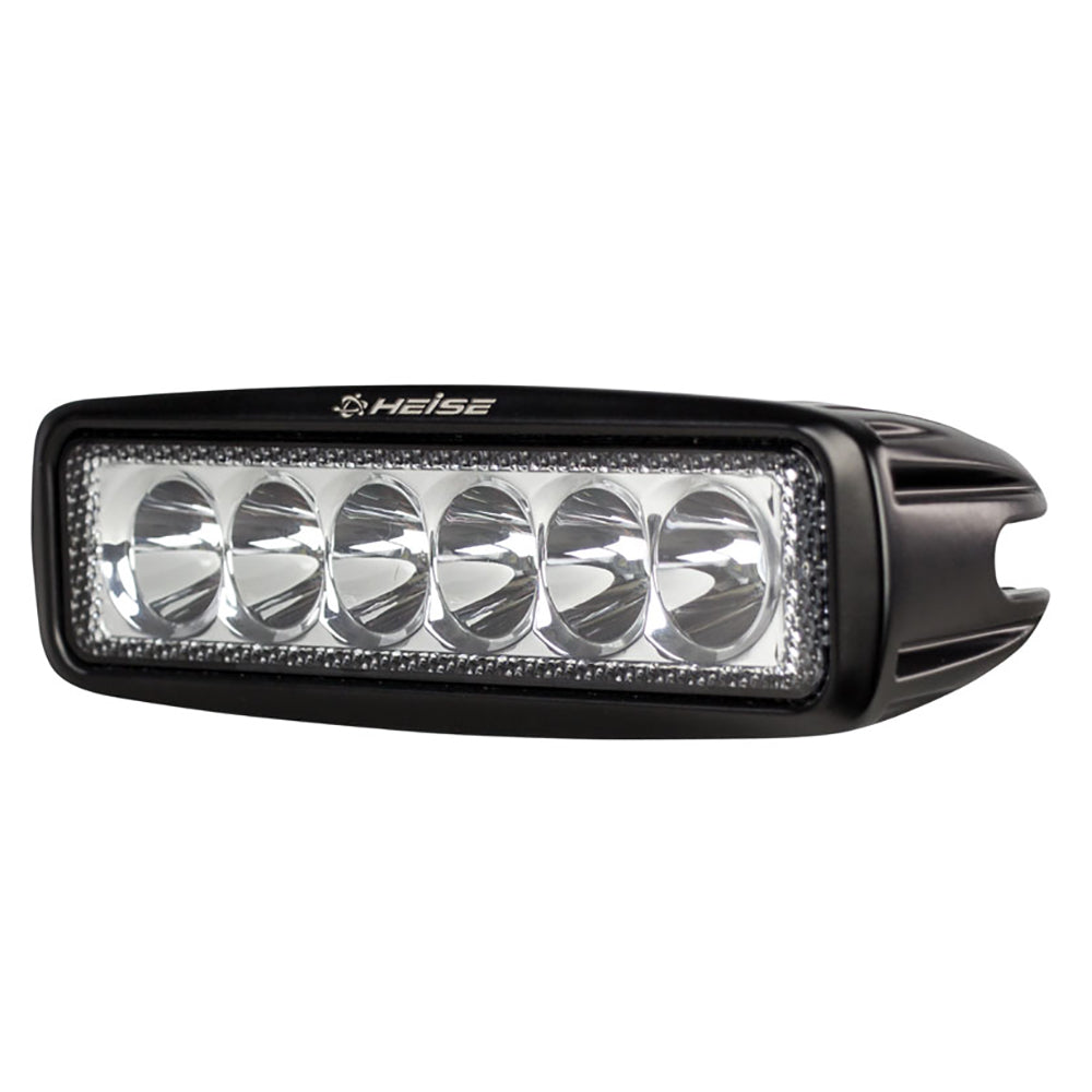 HEISE LED Lighting Systems - Single Row Driving Light - 6 LED, 10-30V, IP67, 9A, 18W
