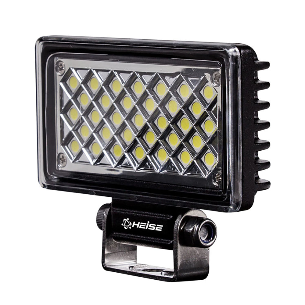HEISE LED - Rectangle Work Light - 3.625" x 2", 10-30V, 6000K, IP67