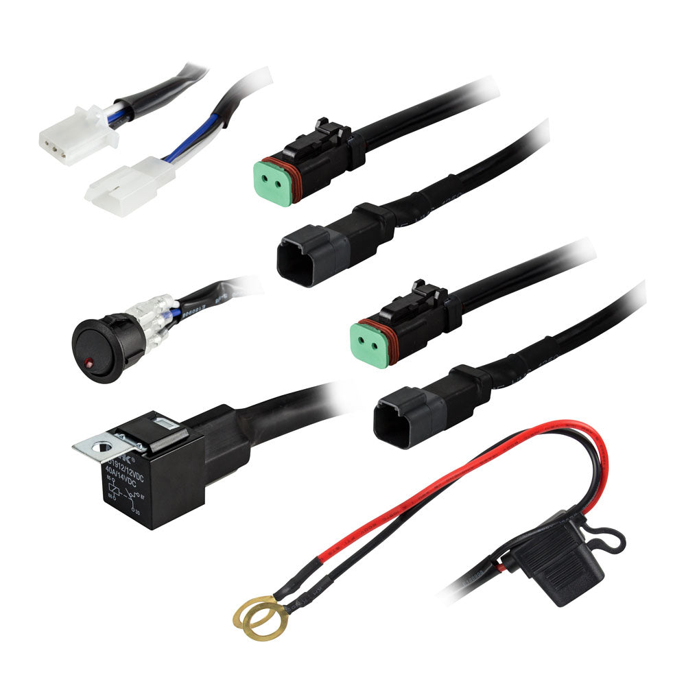 HEISE LED Lighting Systems - Wiring Harness & Switch Kit - 2-Lamp