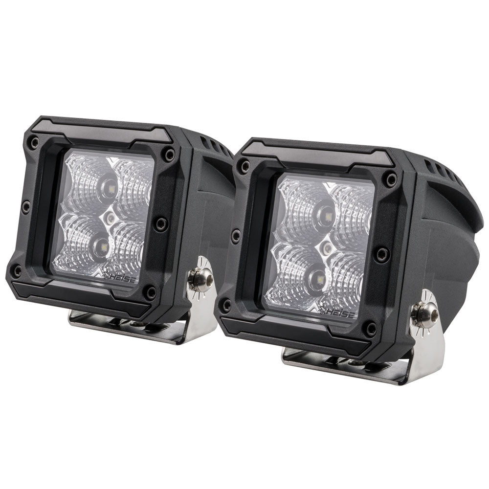 HEISE - 4 LED Cube Light - 3", IP68, 3W, 960Lm