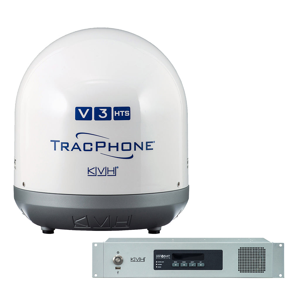 KVH - TracPhone V3-HTS Antenna - Ku-Band 14.5" mini-VSAT