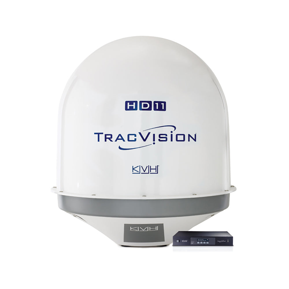 KVH - TracVision HD11 Satellite TV Antenna - With IP Control Unit, World LNB