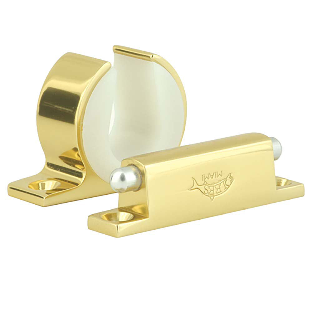 Lee's Tackle - Reel Hanger - Bright Gold