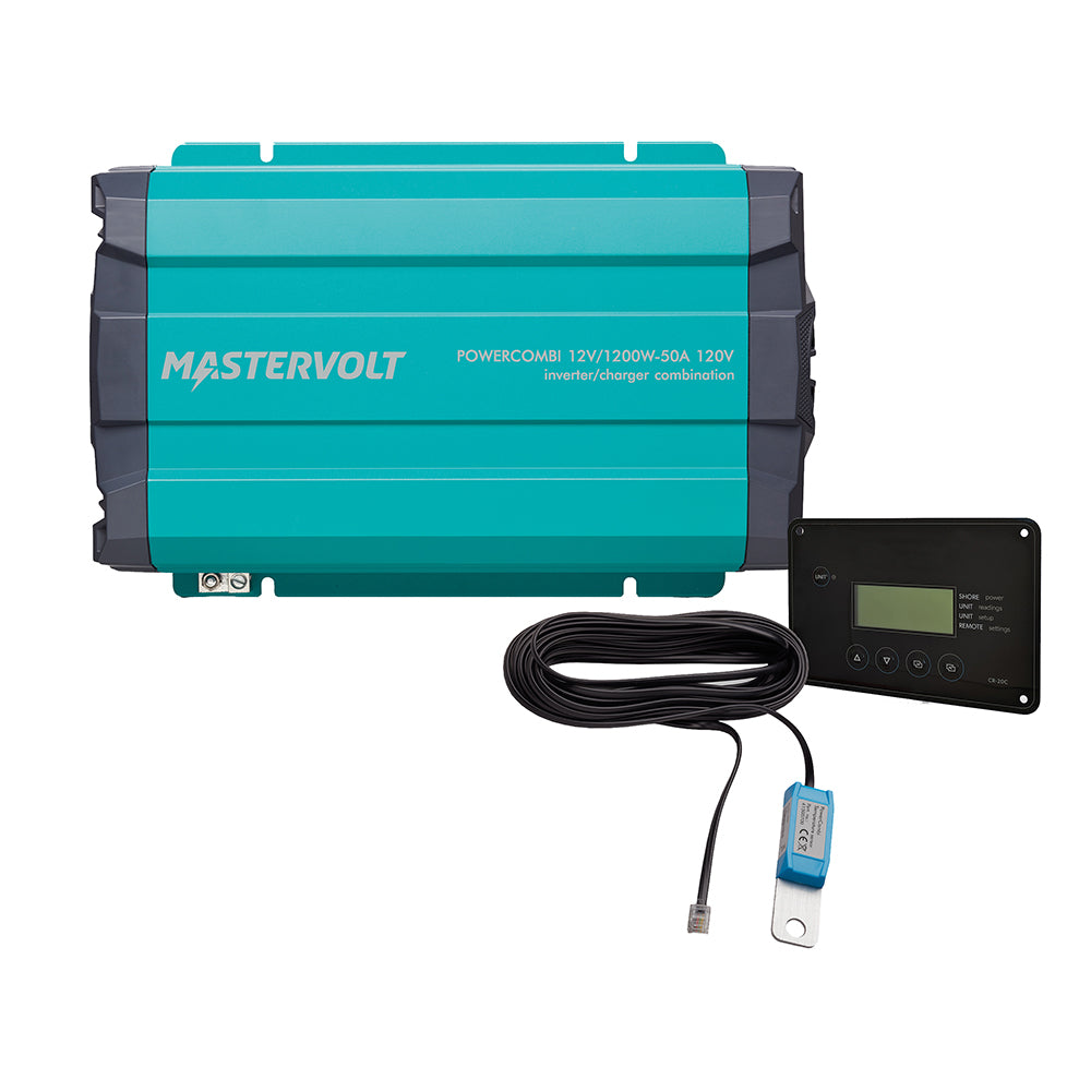 Mastervolt - PowerCombi Pure Sine Wave Inverter/Charger - 12V, 2000W, 100 Amp Kit