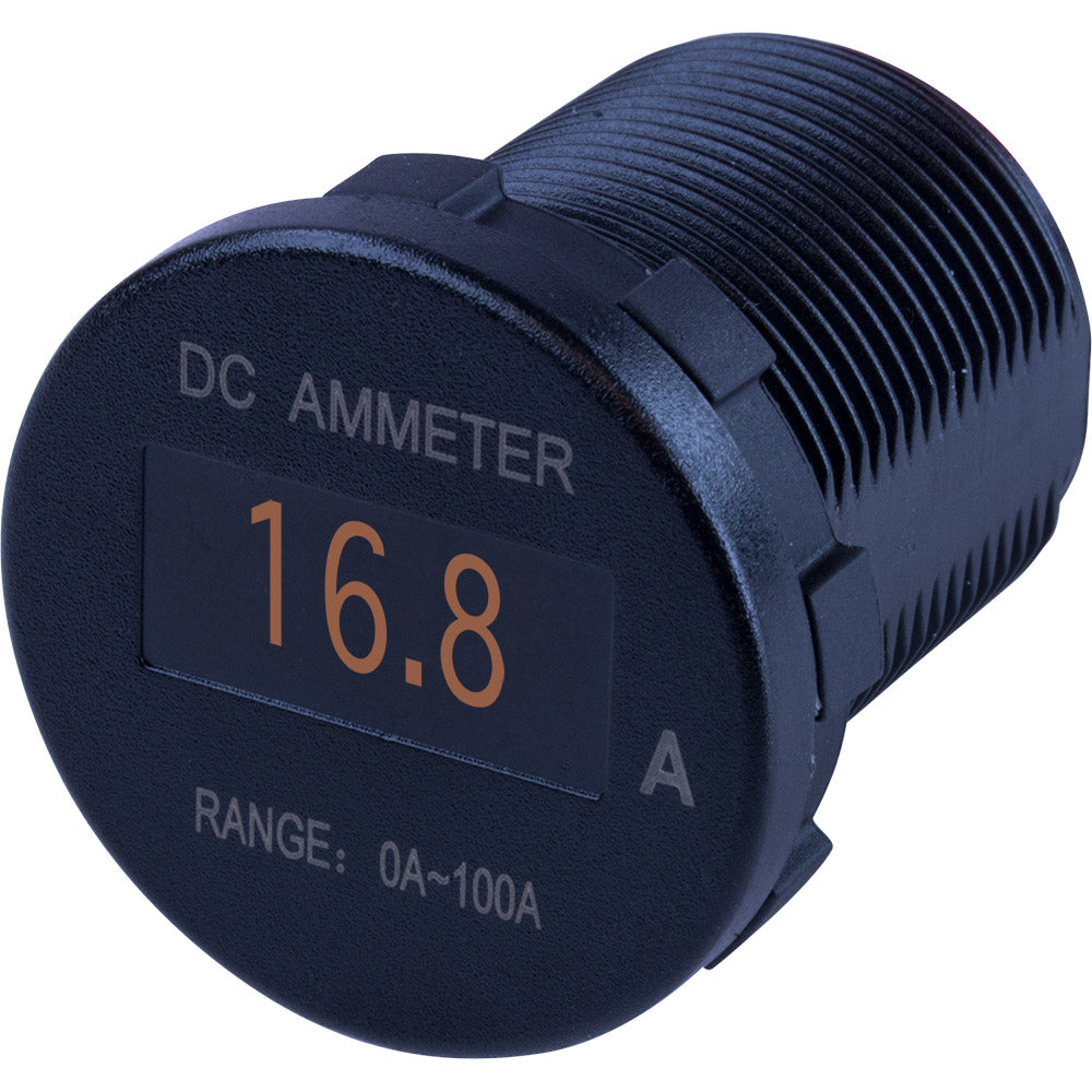 Sea-Dog - Round OLED DC Amp Meter - 0 Amp-100 Amp