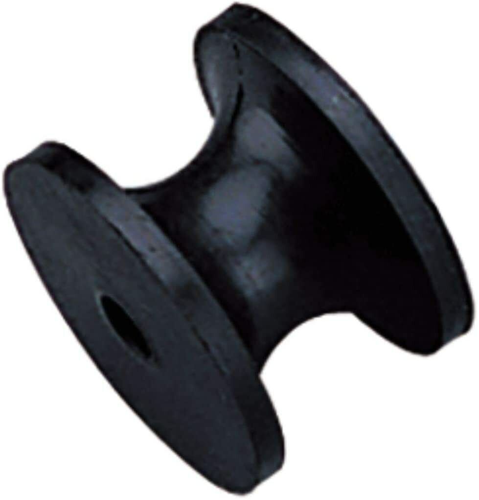 Sea-Dog - Replacement Short Bow Roller - Natural Rubber, Brass Insert