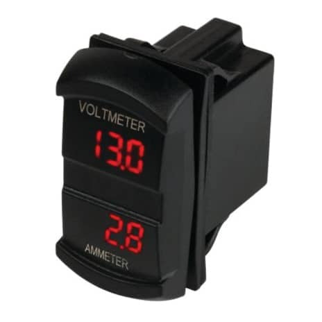 Sea-Dog - Rocket Switch - Dual Volt/Amp Meter