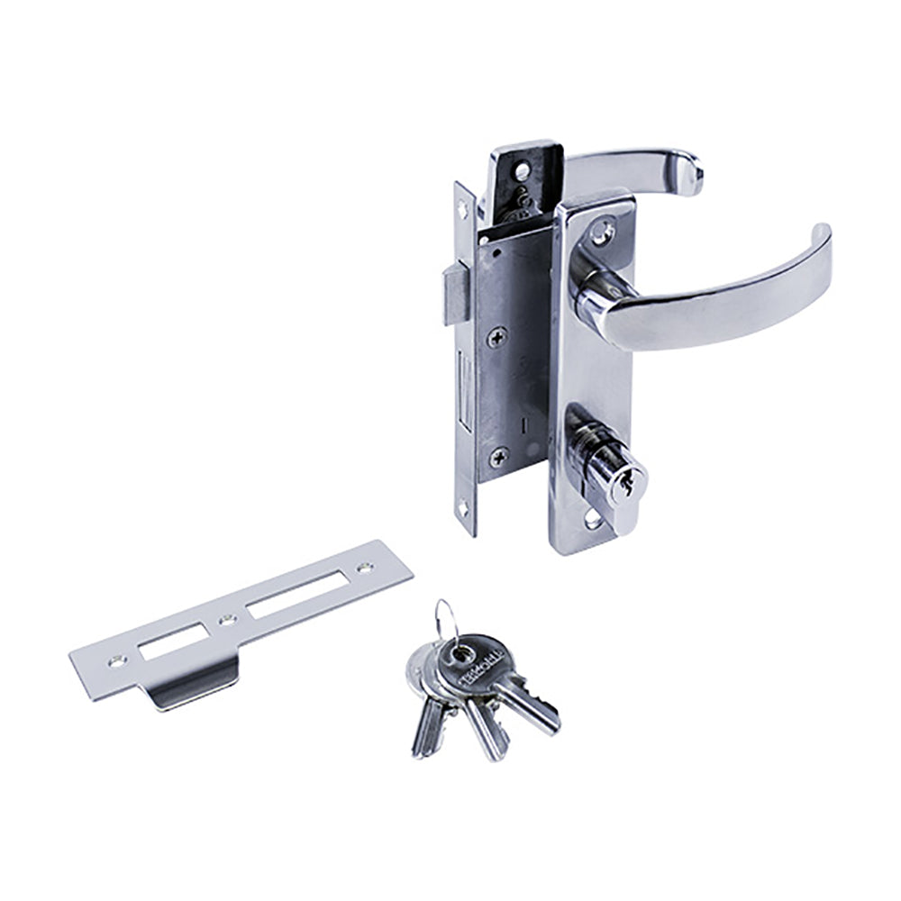 Sea-Dog - Door Handle Latch - Locking, Investment Cast, Stainless Steel
