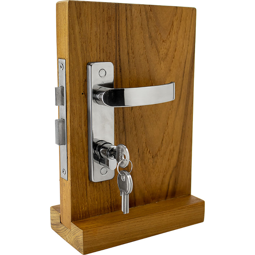 Sea-Dog - Door Handle Latch - Locking, Investment Cast, Stainless Steel