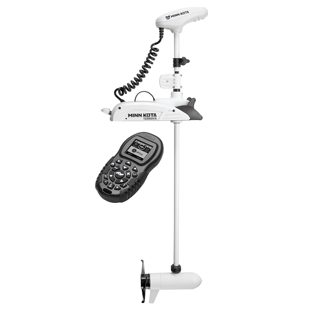 Minn Kota - Riptide Terrova 55 Trolling Motor - With i-Pilot Bluetooth, 12V, 55lb, 60"