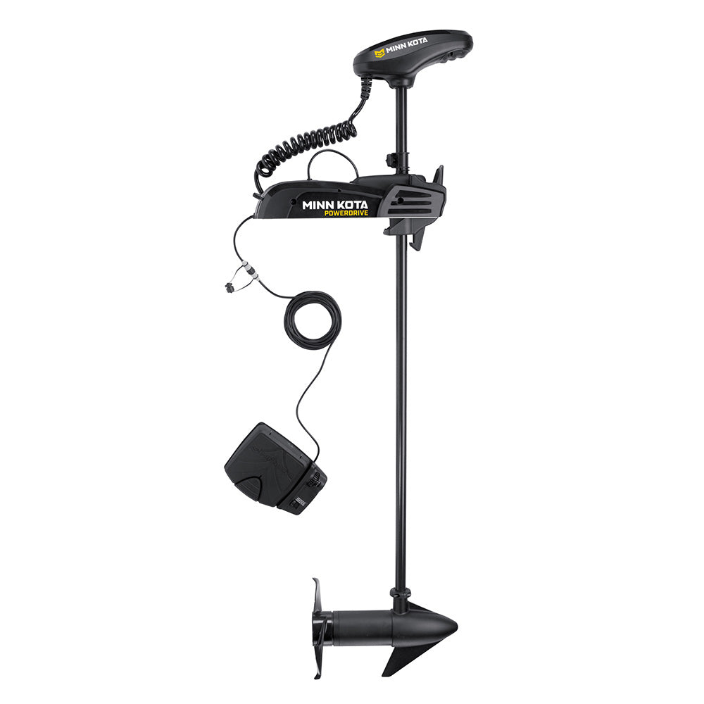 Minn Kota - PowerDrive 55 Trolling Motor - With Foot Pedal, 12V, 55LB, 54"