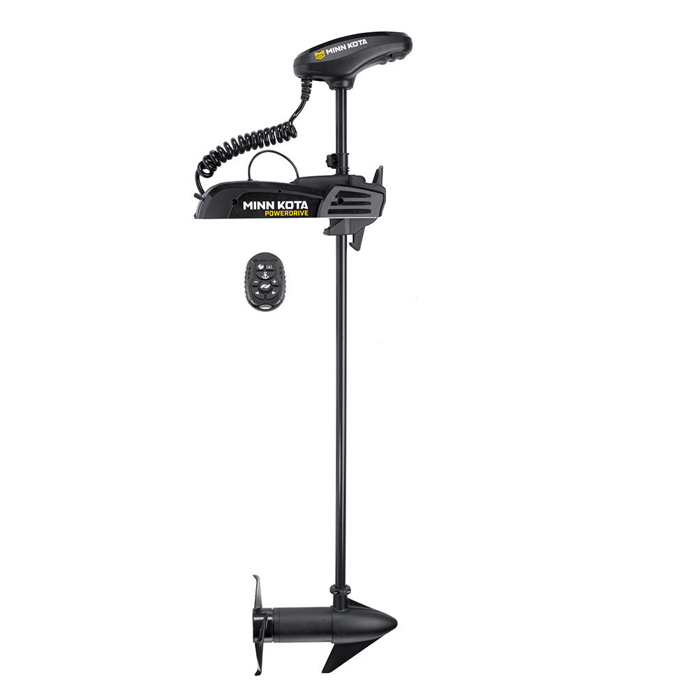 Minn Kota - PowerDrive 55 Trolling Motor - With Micro Remote, 12V, 55LB, 54"