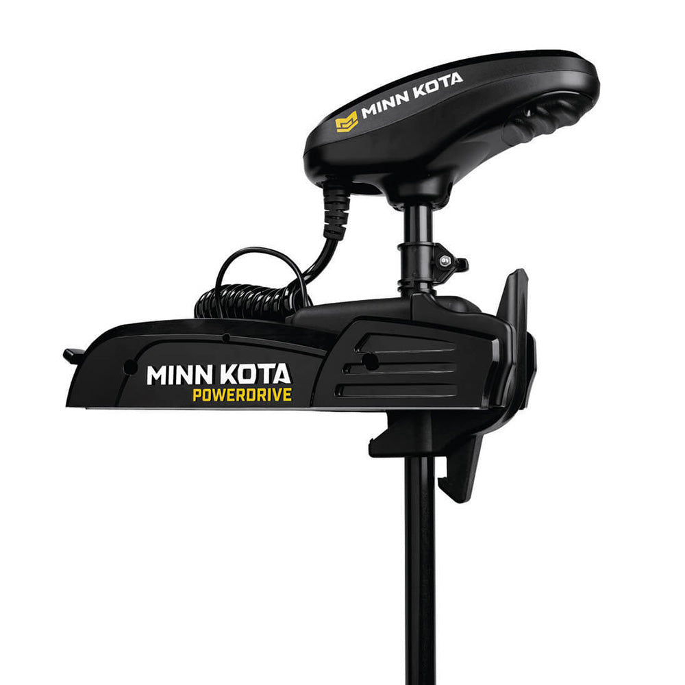 Minn Kota - Pontoon PowerDrive 55 Trolling Motor - With Foot Pedal, 12V, 55LB, 48"