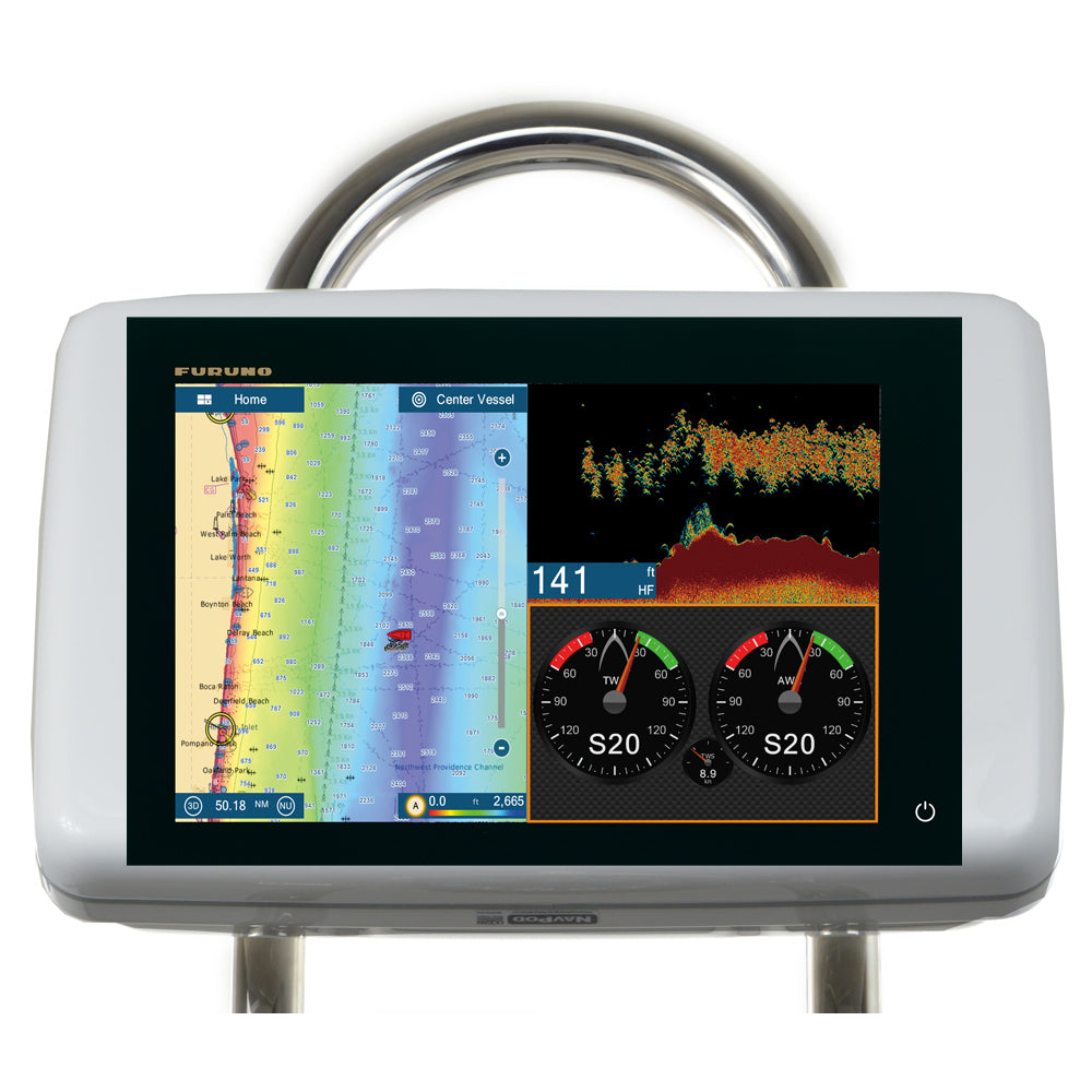 NavPod - GP1066 SailPod Pre-Cut - For Furuno TZTouch2 12", For 9.5" Wide Guard