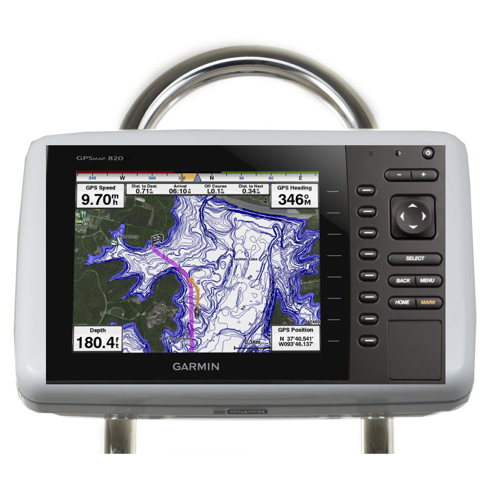 NavPod - GP1800-12 SailPod Pre-Cut - For Garmin 820, 820XS, 840, 840XS