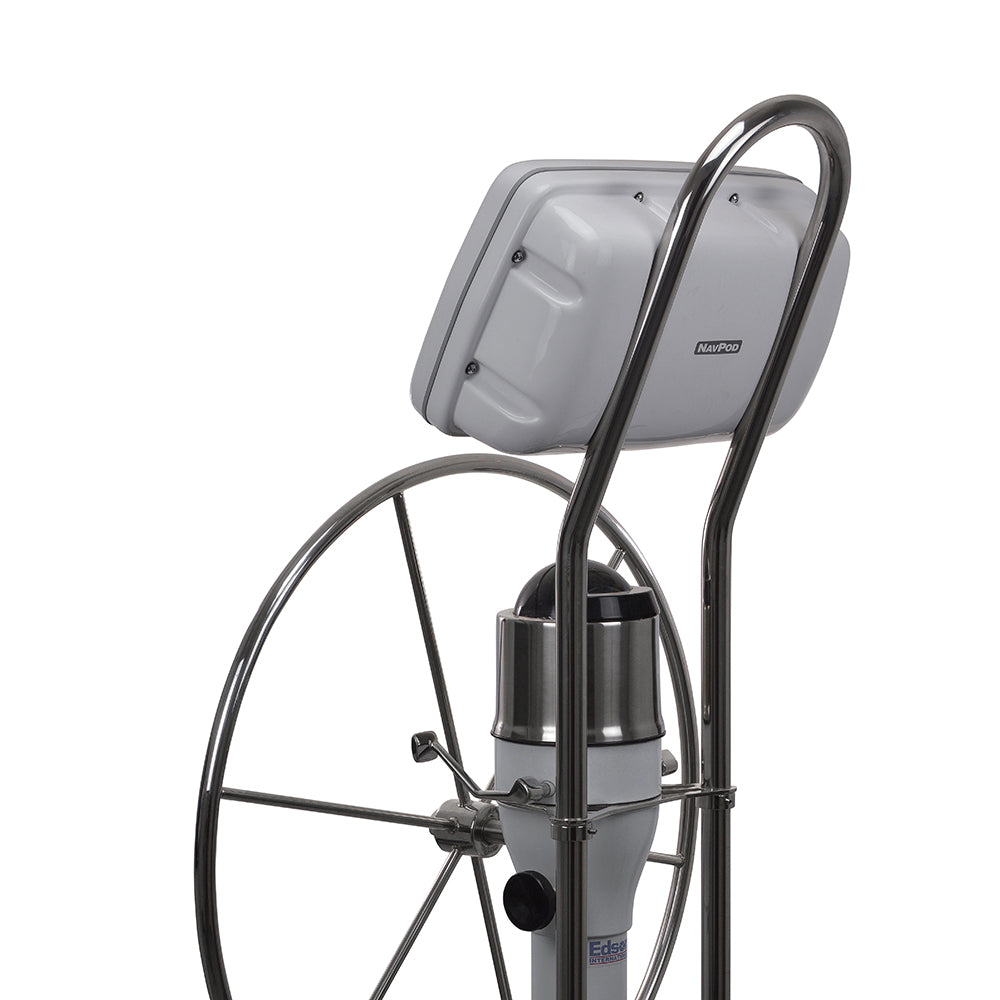 NavPod - GP1080-06 SystemPod Pre-Cut - For Raymarine es95, es97, es98, 2 Instruments (3.6" Hole), For 9.5" Wide Guard