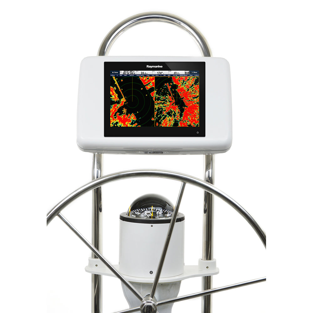 NavPod - GP1213 SailPod Pre-Cut - For Raymarine gS125 Glass Bridge, For 9.5" Wide Guard