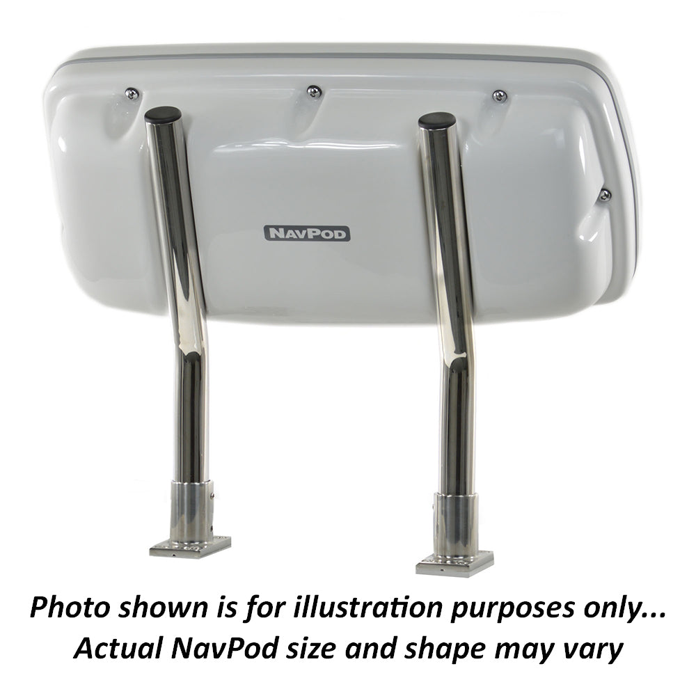 NavPod - SystemPod Pre-Cut - For Raymarine AXIOM 9, 1 Instrument, For 9.5" Wide Guard