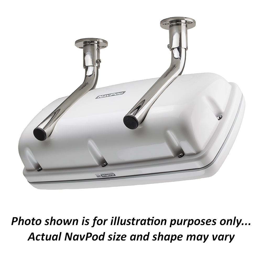 NavPod - SystemPod Pre-Cut - For Raymarine AXIOM 9, 1 Instrument, For 9.5" Wide Guard