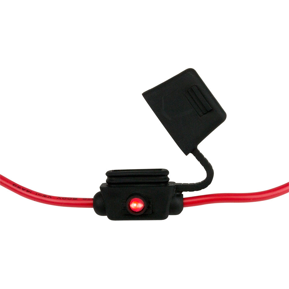 Sea-Dog - ATO/ATC Style Inline LED Fuse Holder - Up to 30A