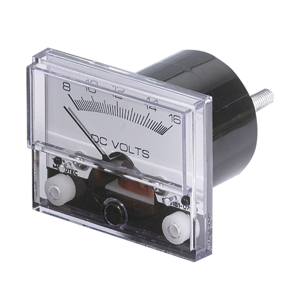 Paneltronics - Analog DC Ammeter - 0-50DCA, 2-1/2", No Shunt Required