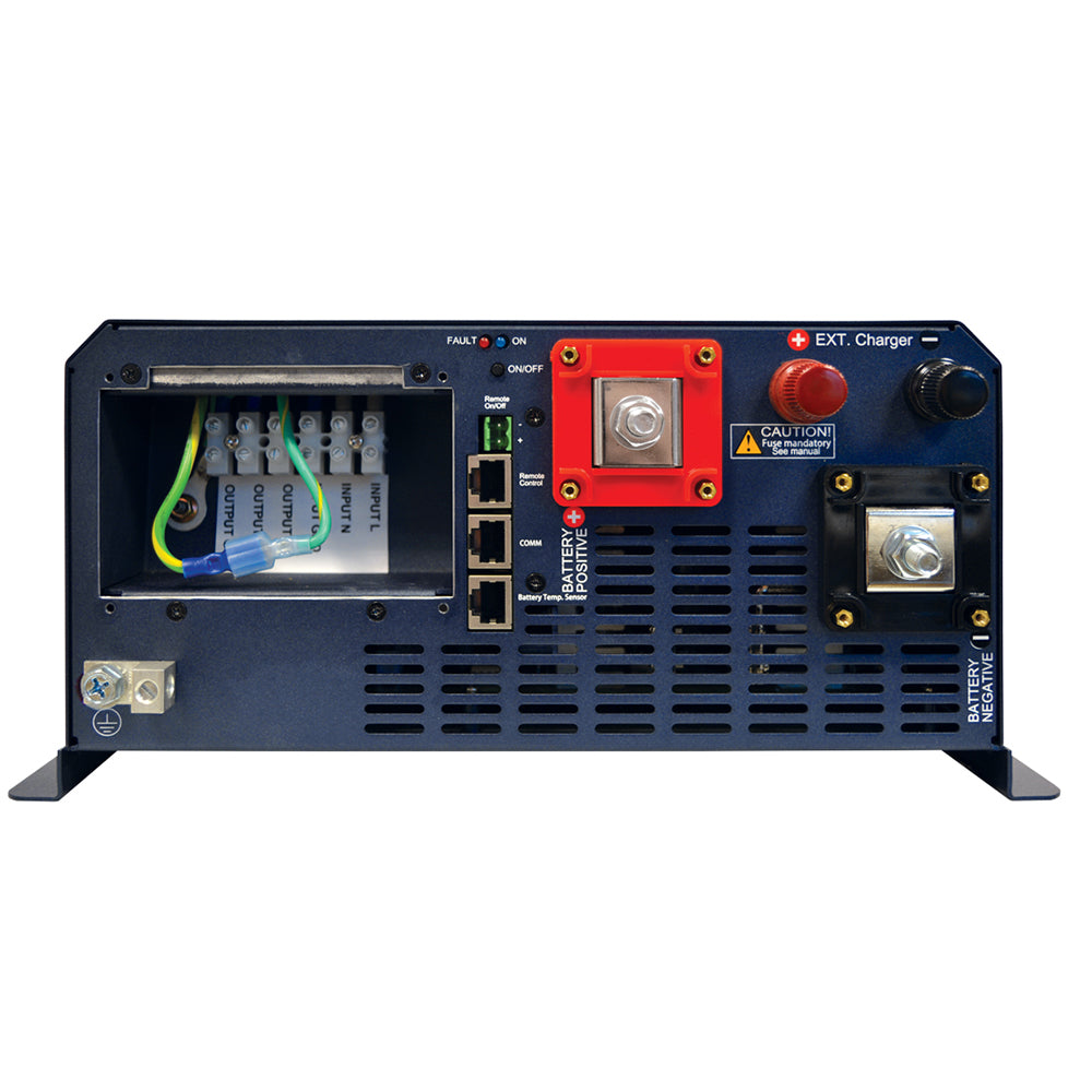 Samlex - Evolution F Series Pure Sine Inverter/Charger - 1200W, 120V, 12V Input, 60 Amp, Charger Hard Wiring