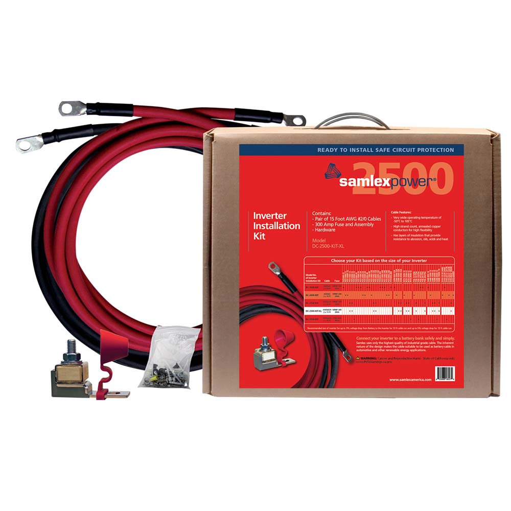 Samlex - Inverter Install Kit - 2500W