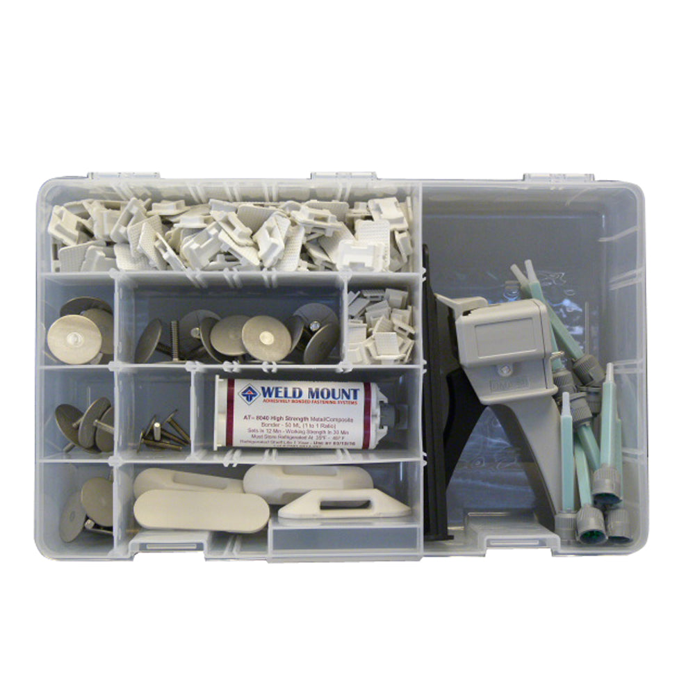 Weld Mount - Executive Adhesive & Fastener Kit - With aAT-8040 Adhesive