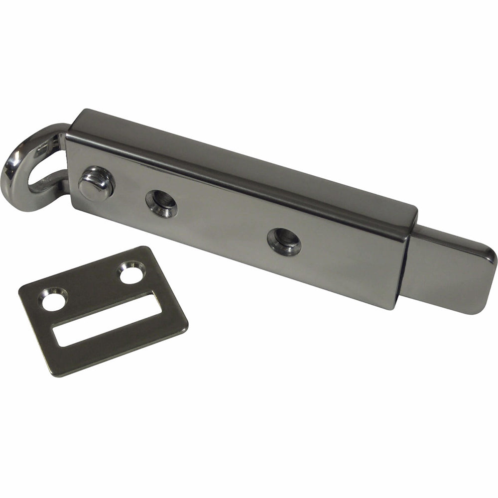 Southco - Transom Slide Latch - Non-Locking, Stainless Steel