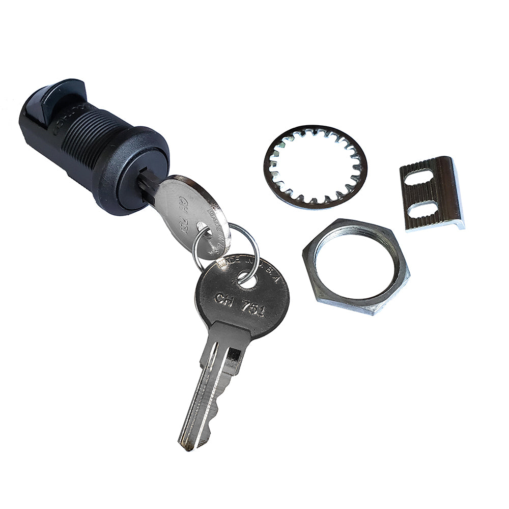 Southco - Small Push-to-Close Latch - Locking