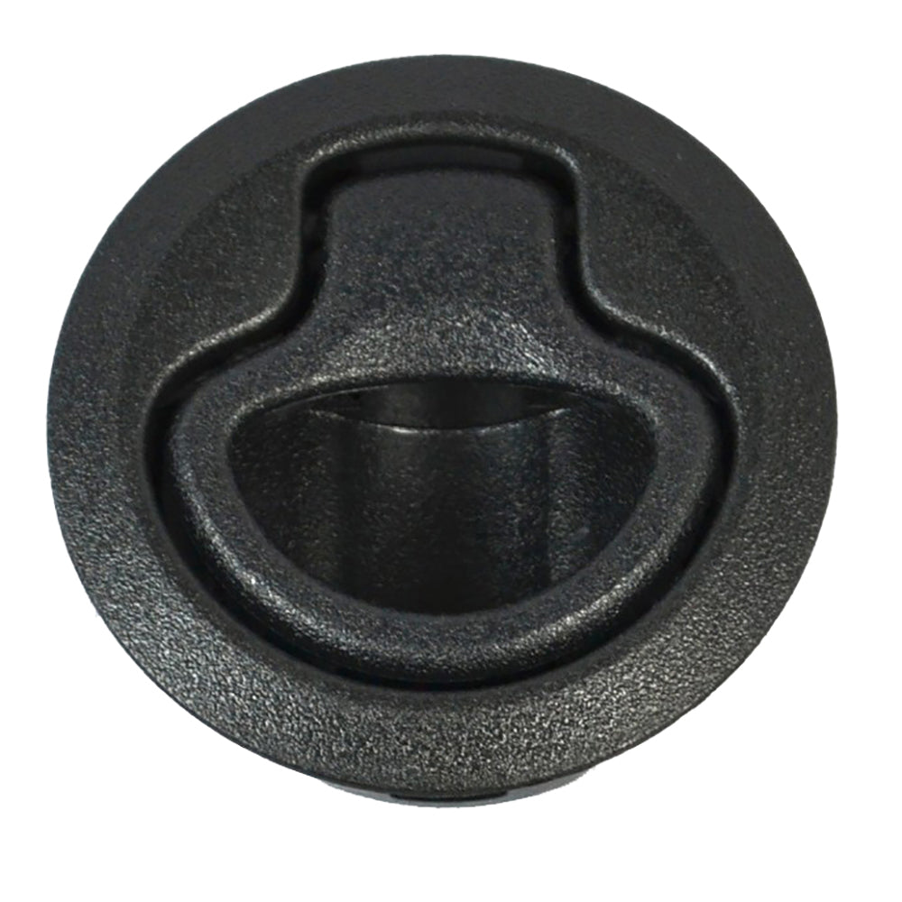 Southco - Flush Plastic Pull Latch - Pull To Close, Black