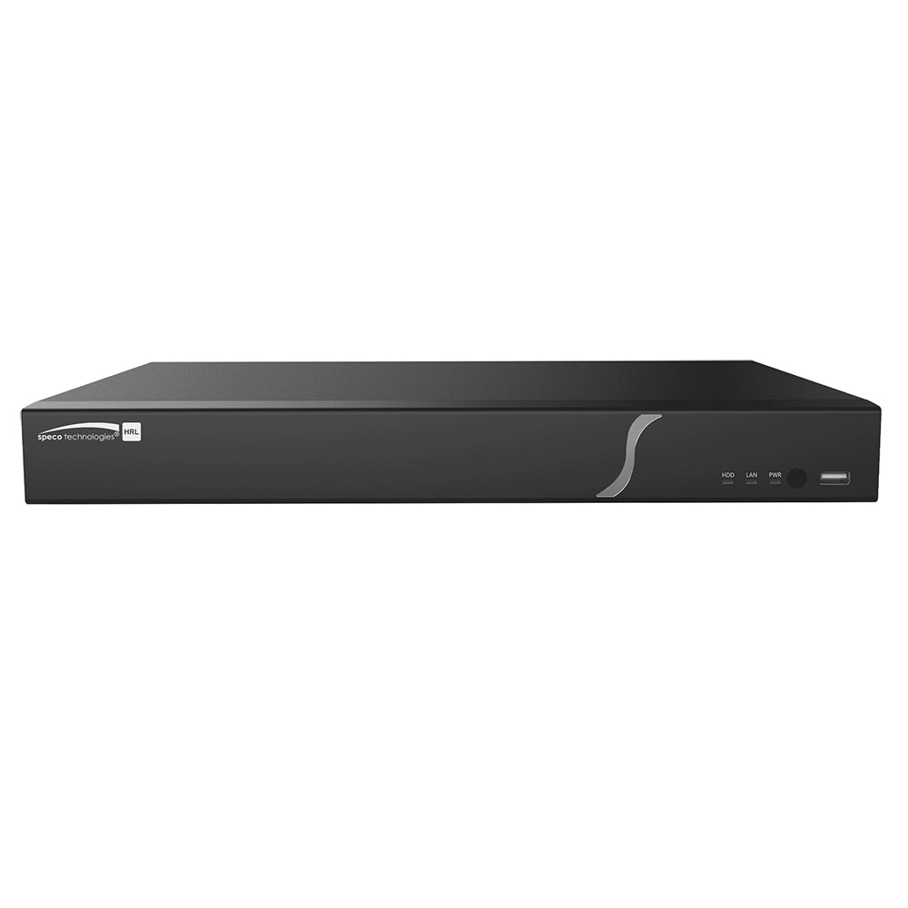 Speco - Recorder 4 Hybrid - 6 Channel Hybrid, (TVI or IP) +2IP, 2TB (For IP, Analog)
