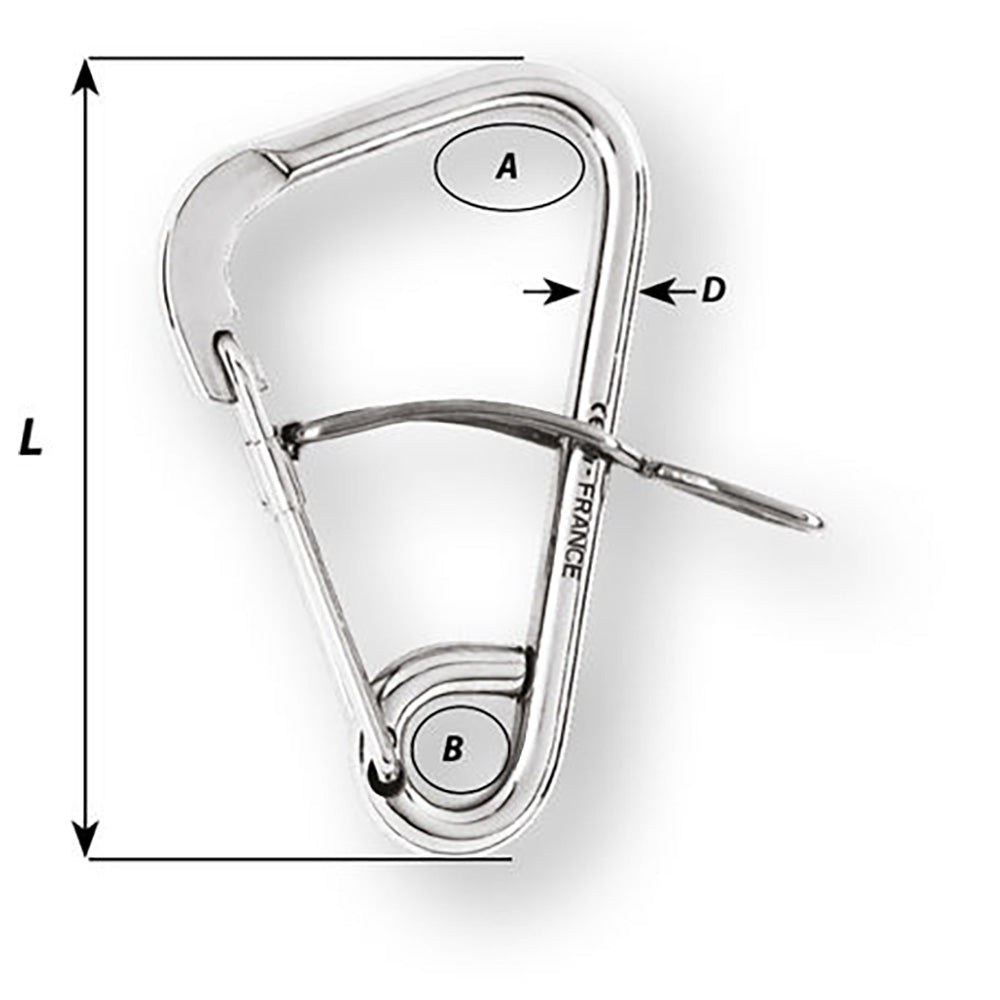 Wichard Marine - Automatic Mooring Hook - 170mm Length, 6-11/16"