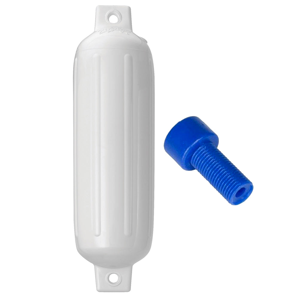 Polyform - G-3 Twin Eye Fender - 5.5" x 19", with Adapter