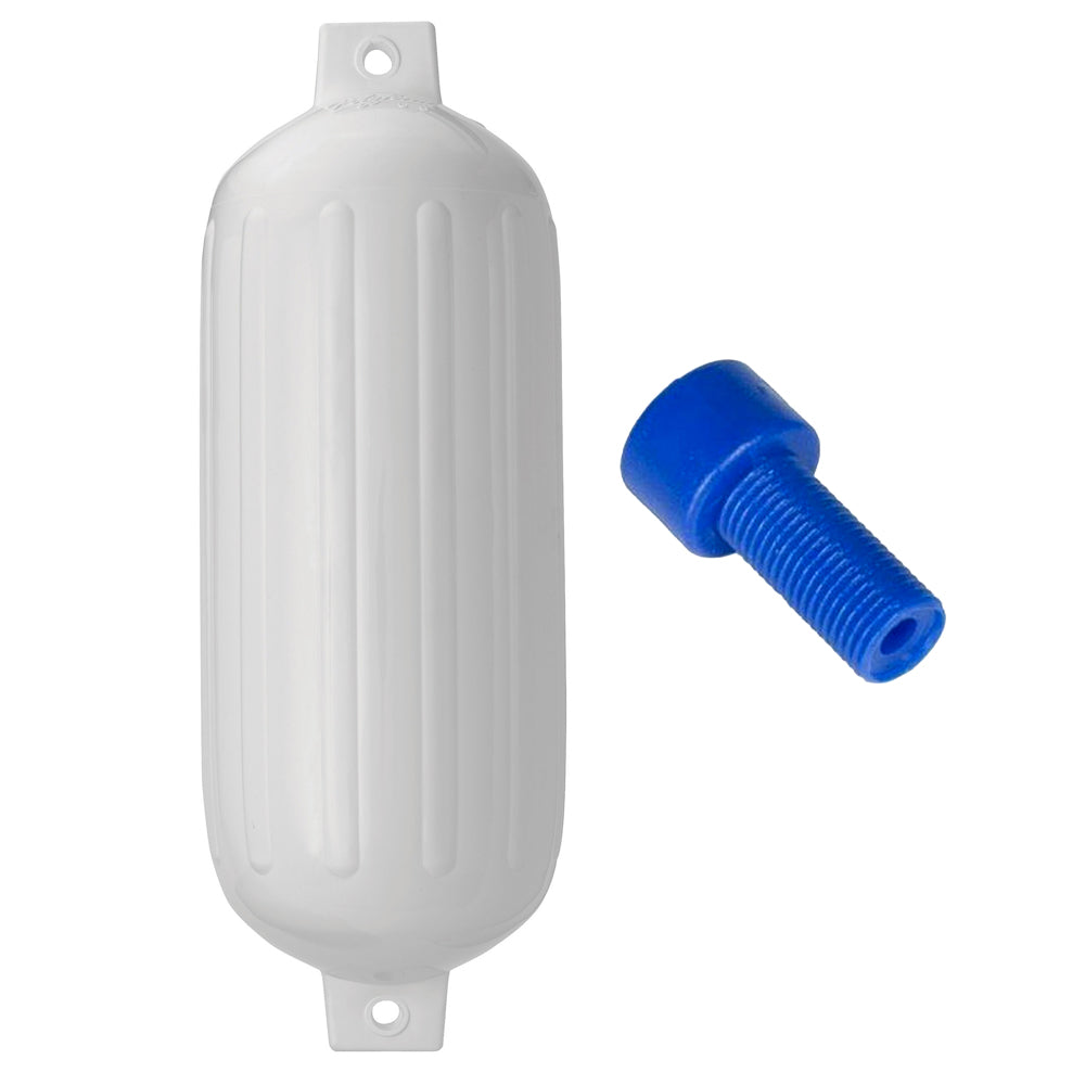 Polyform - G-6 Twin Eye Fender - 11" x 30", with Adapter
