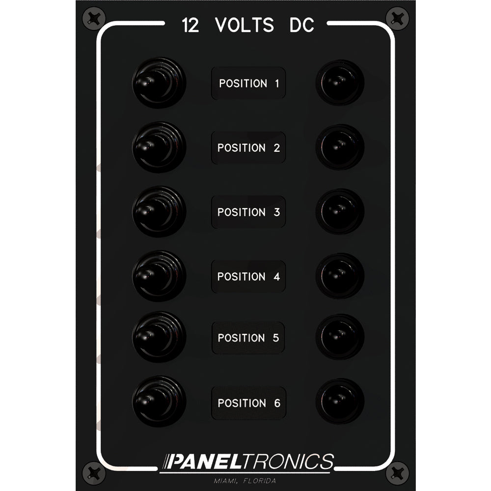 Paneltronics - Waterproof Circuit Breaker Panel - Toggle Switch