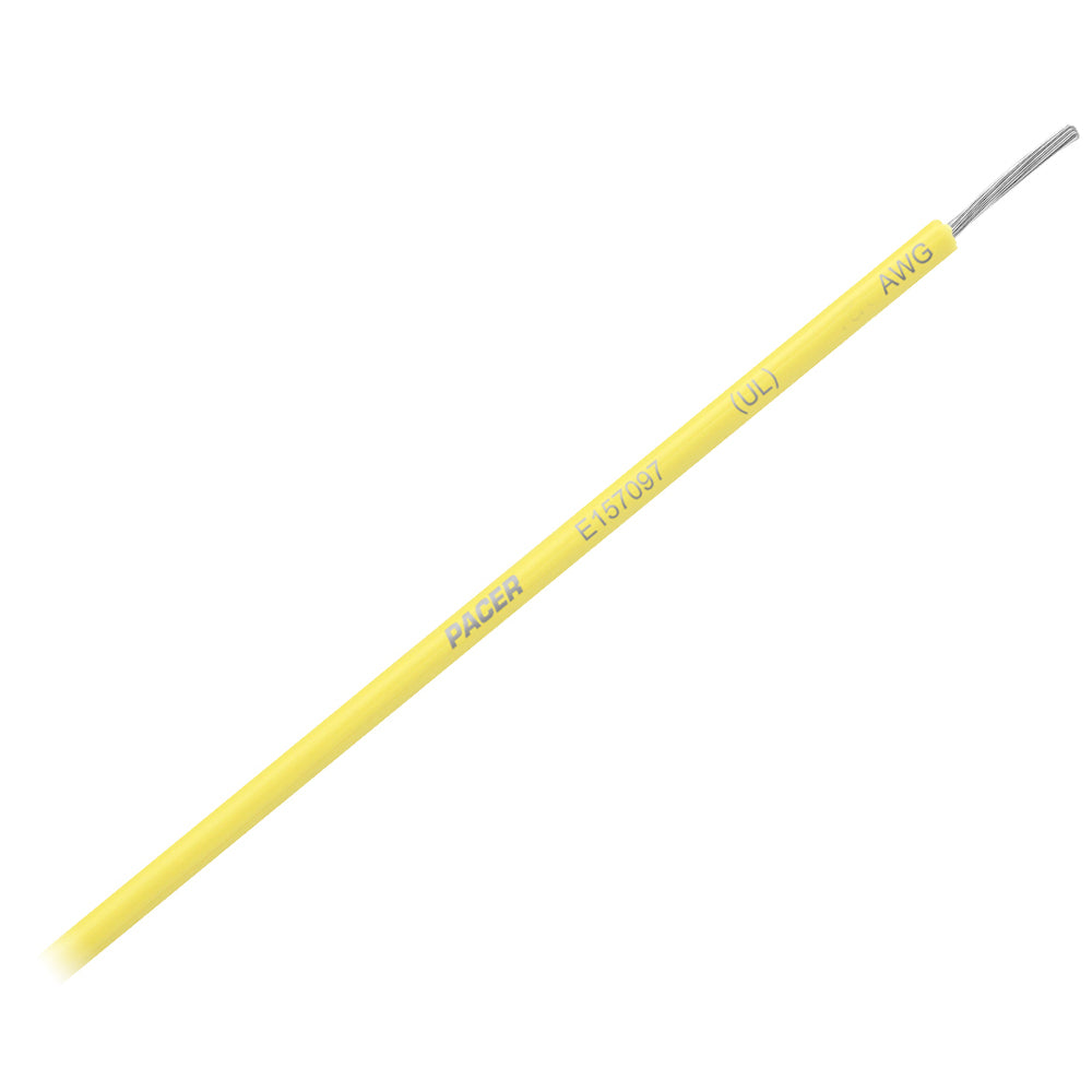 Pacer Group - 10 AWG Primary Wire - 8", Yellow