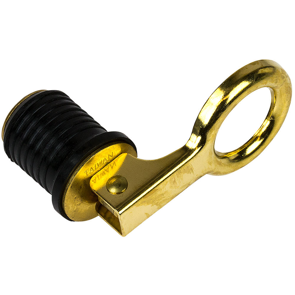 Sea-Dog - Brass Snap Handle Drain Plug