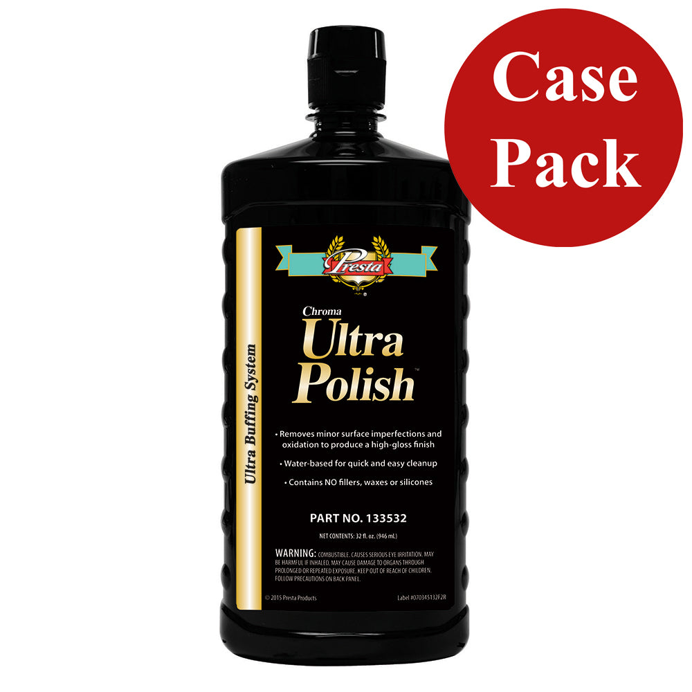 Presta - Ultra Polish Chroma 1500 - 32oz, Case of 12