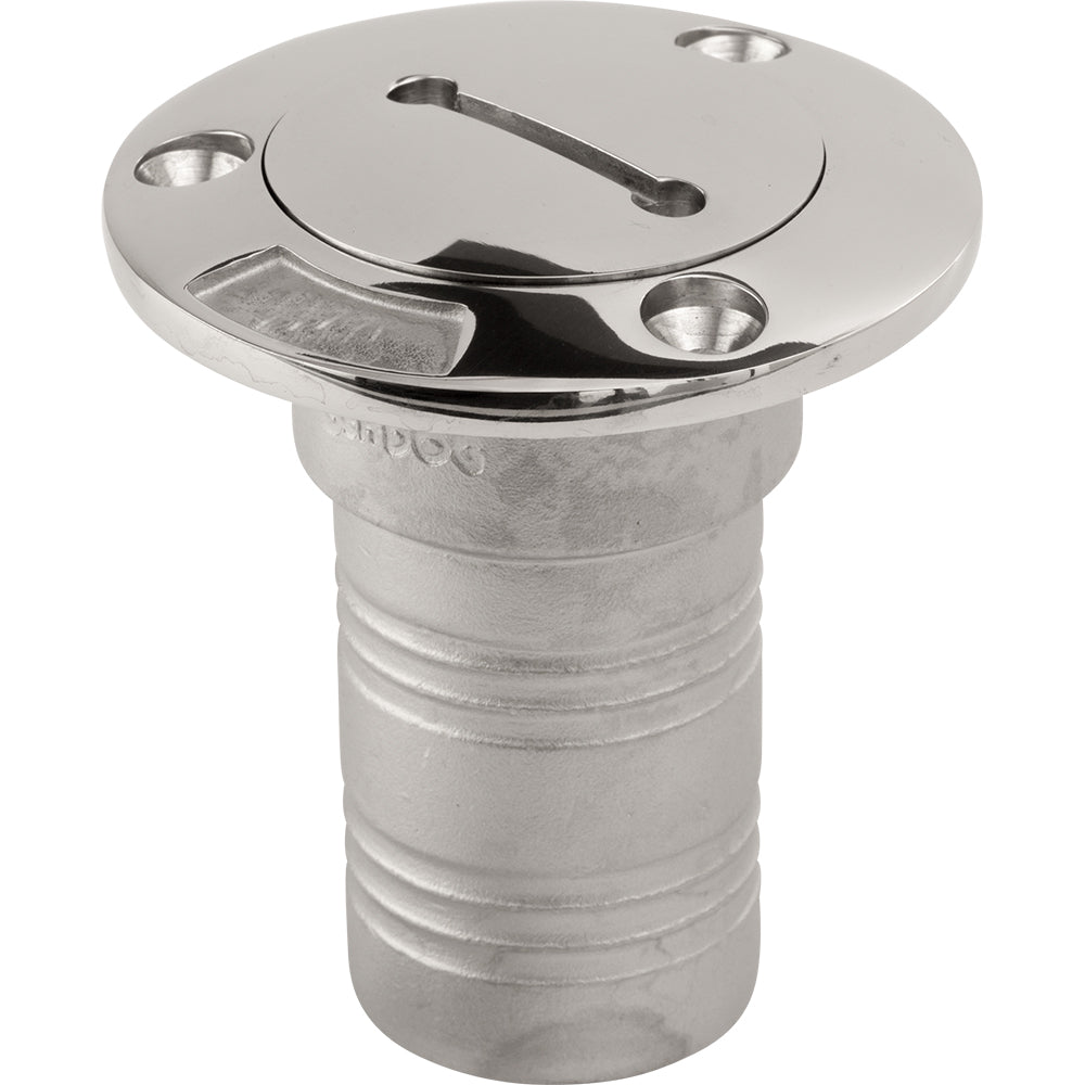 Sea-Dog - Stainless Steel Cast Hose Deck Fill Fits - 1-1/2" Hose, Waste