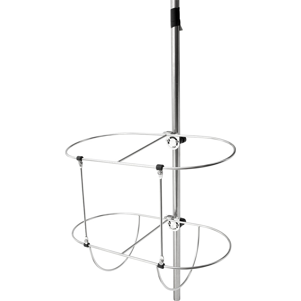 Sea-Dog - Rail Mount Fender Holder - Dual, Stainless Steel