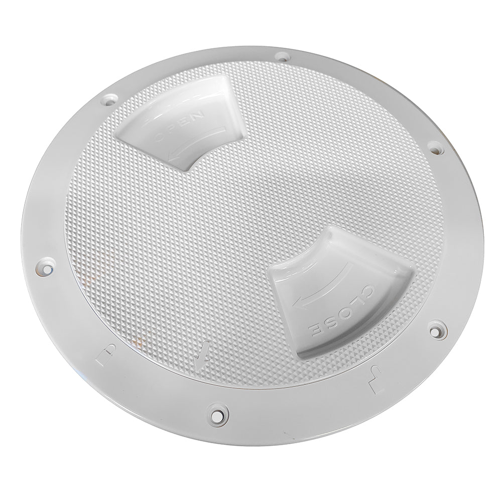 Sea-Dog - Textured Quarter Turn Deck Plate - 8"