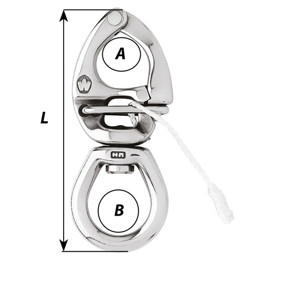 Wichard Mount - HR Quick Release Snap Shackle