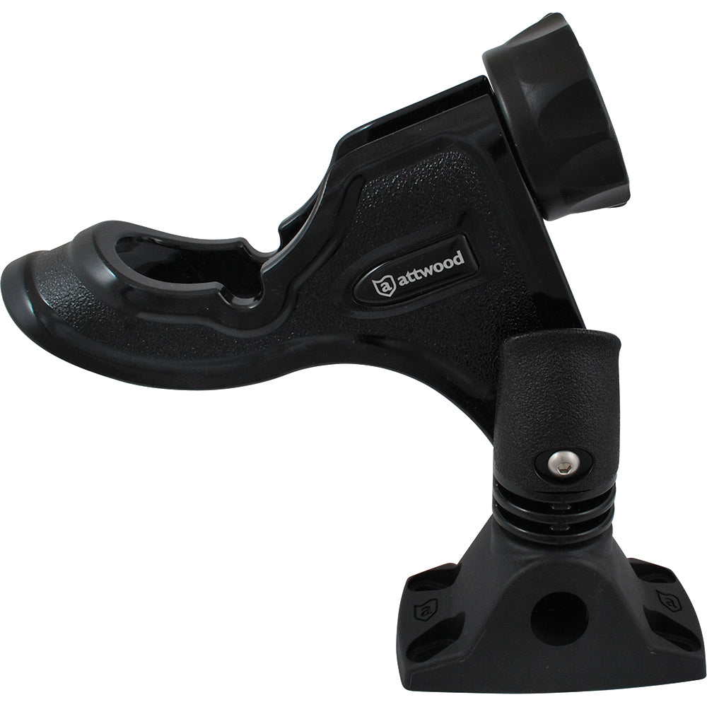 Attwood Marine Pro Series Heavy-Duty Rod Holder, For Casting and Spinning Rods, Combo Mount