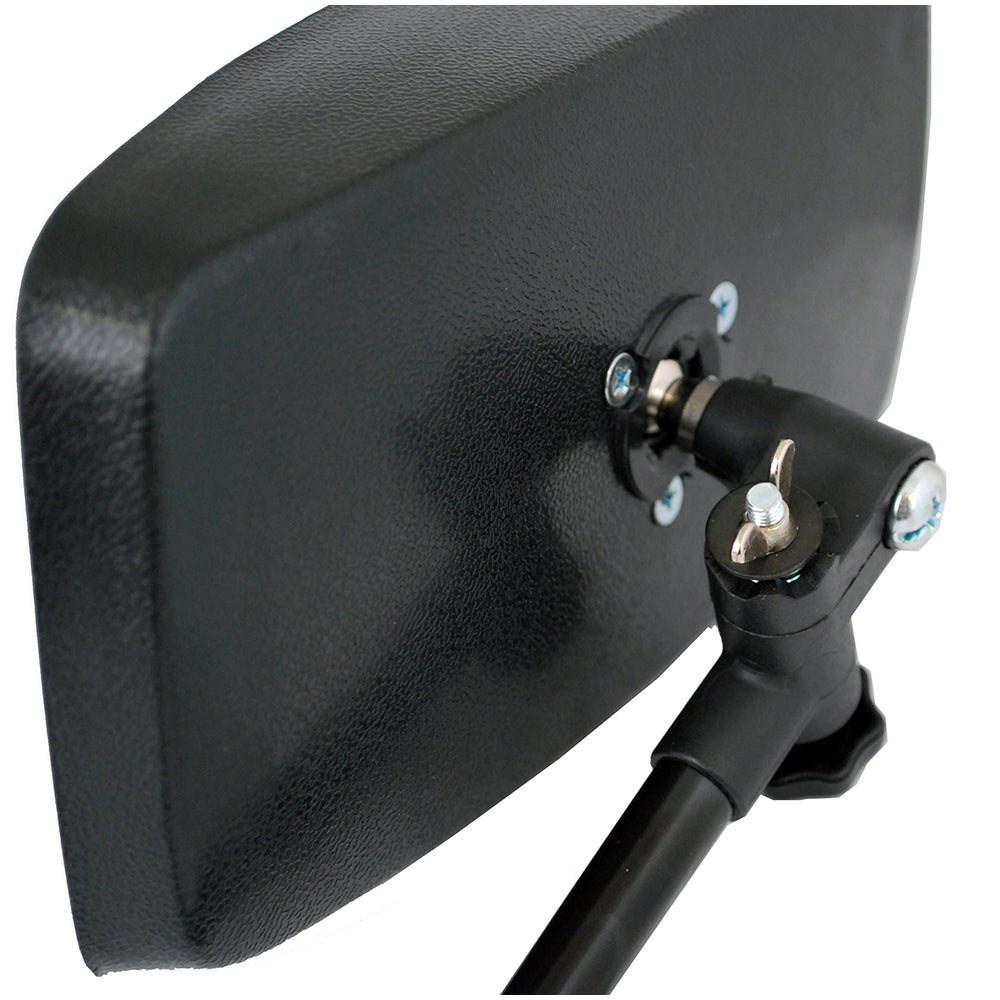 Attwood Marine Clamp-On Ski Mirror, Universal Mount, Fits up to 1/2 in Window Frames