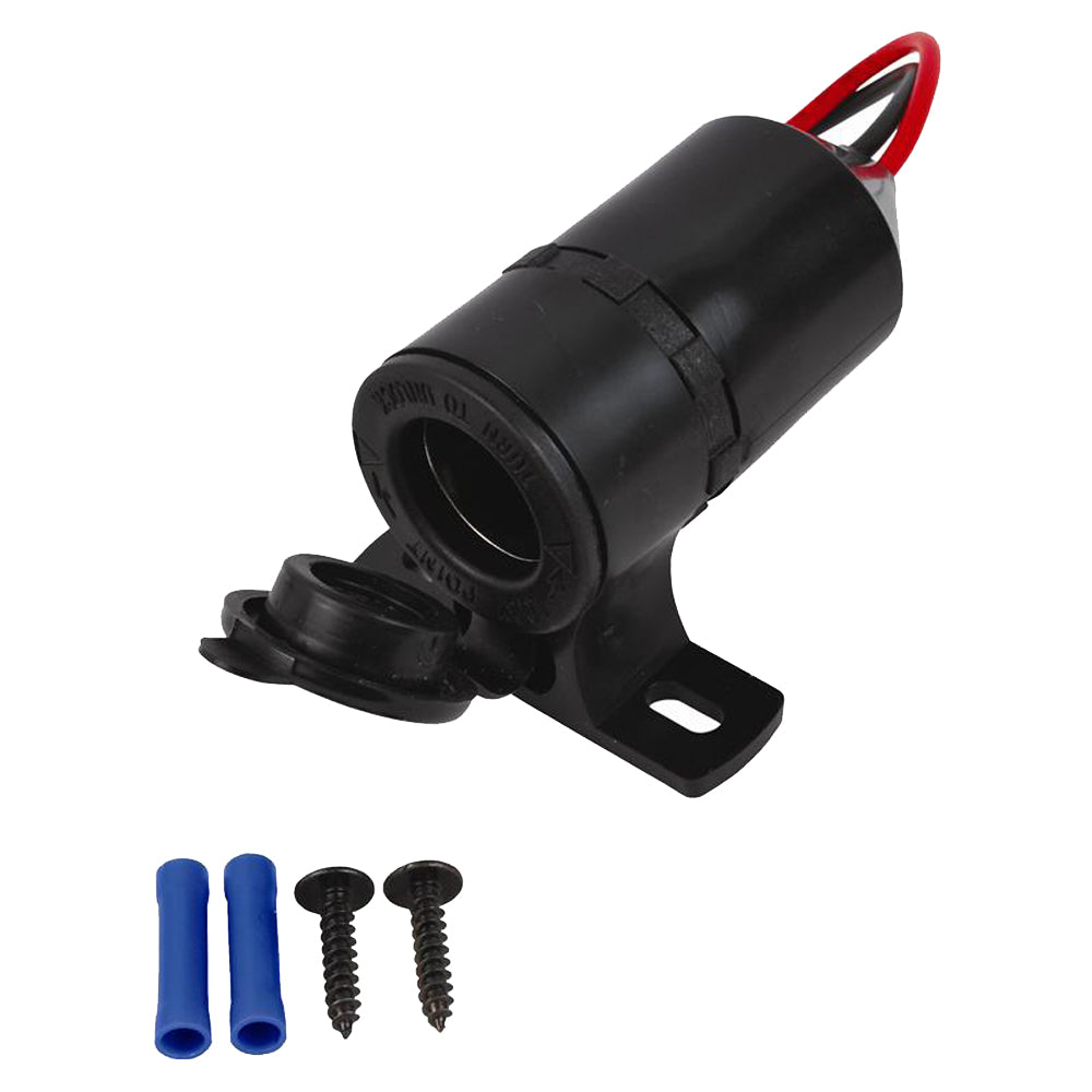 Attwood Marine 12V Power Outlet, Surface Mount