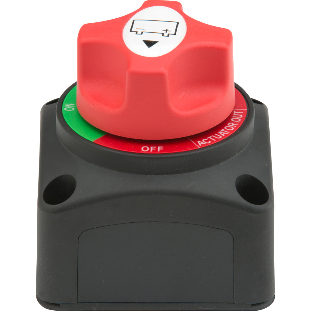 Attwood Marine Single Battery Switch, 12-50V DC, 200A Continuous, 300A Intermittent