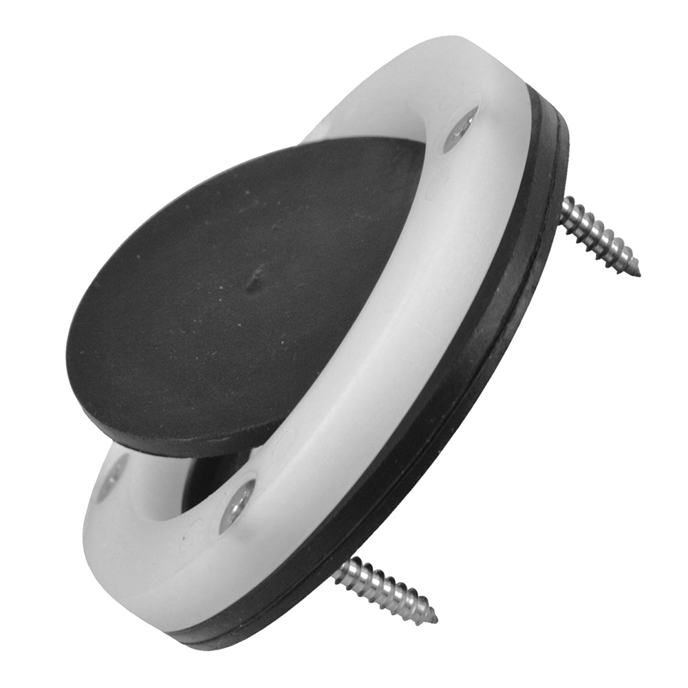 Attwood Marine Scupper Valve, For 3875B Thru-Transom Connector, For 3881 Thru-Transom Scupper, 2-7/8 in, Acetal